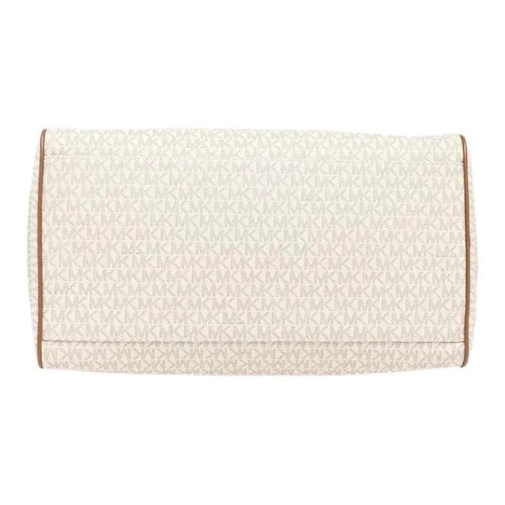 MICHAEL KORS Nylon Shoulder Bag Crossbody Bag Handbag Large Size Women's Vanilla-4