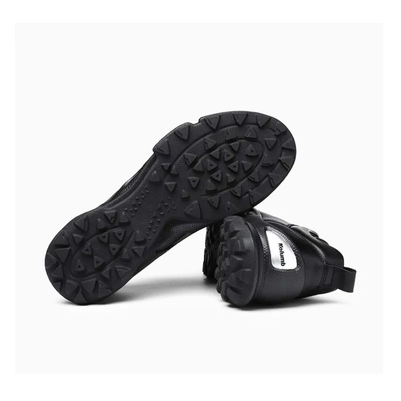 Kolumb Coverage Support Lightweight Low Top Outdoor Shoes Men's Black-5