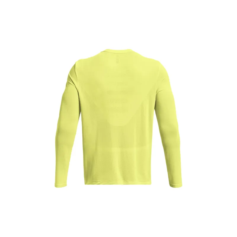 Under Armour Seamless Stride Long Sleeve Sweatshirt Men's Lemon-1