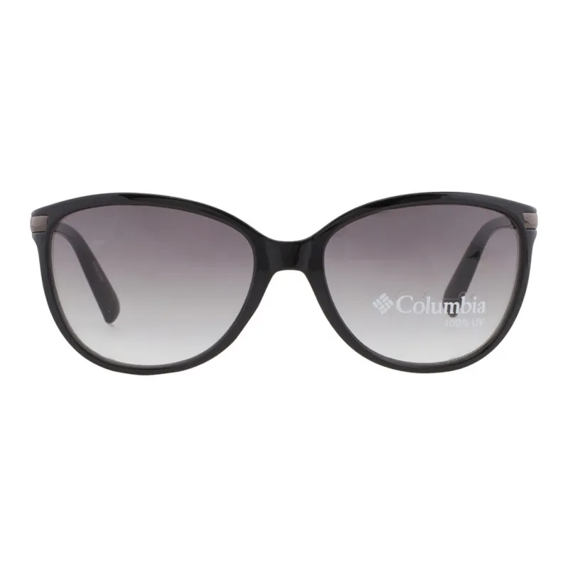 Columbia Plastic Oval Sunglasses Women's Black-1