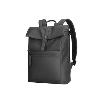 MARK RYDEN Oxford Travel Bag, Laptop Bag, Backpack Medium Size Men's Elegant Black