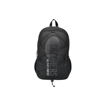 Skechers Fabric Backpack Regular Unisex Carbon Black