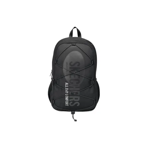 Skechers Fabric Backpack Regular Unisex Carbon Black