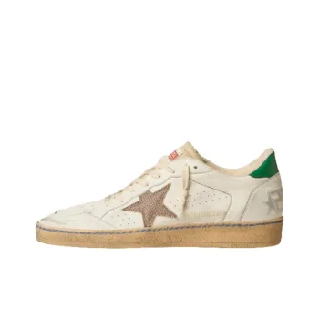 Golden Goose Ball Star Low Top Skateboard Shoes Men's Beige
