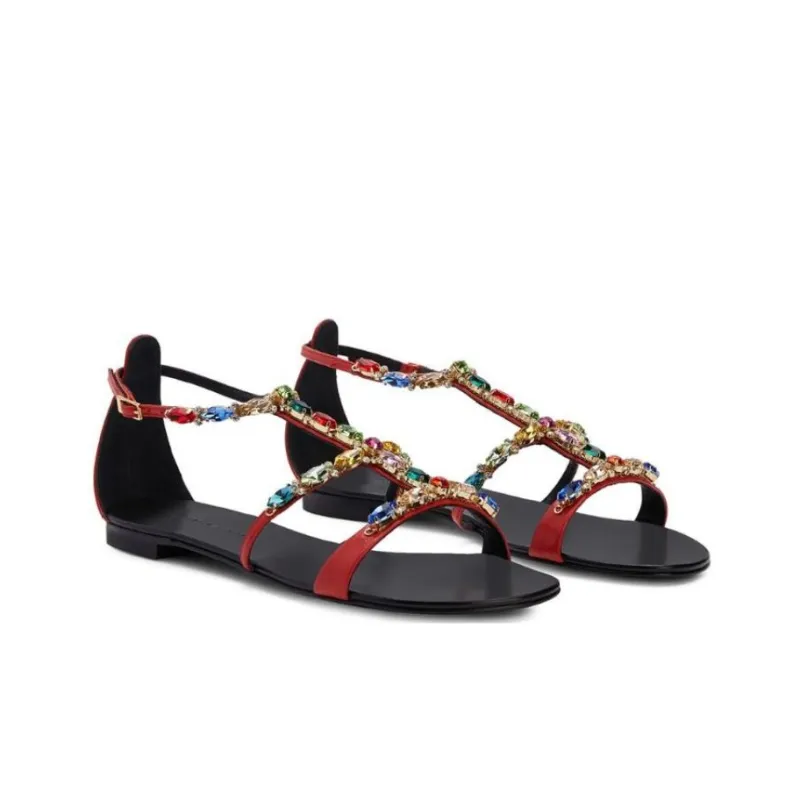 Giuseppe Zanotti/GZ Elba Strap Sandals Women's Black-2