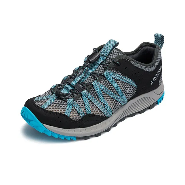 MERRELL Quick Drying Breathable Lightweight Low Top Outdoor Shoes Women's Gray-1