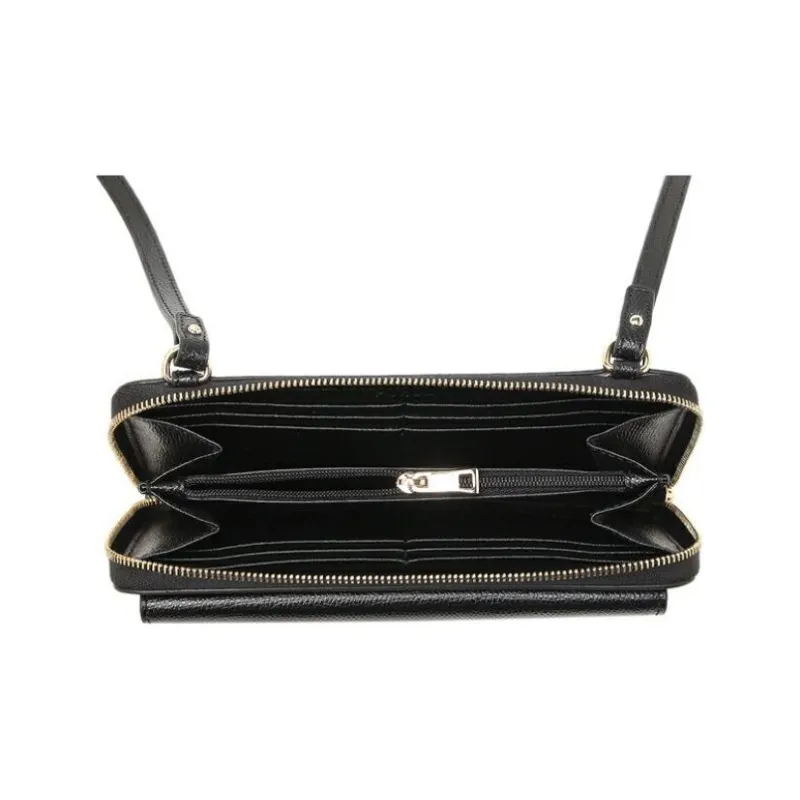 Furla Leather Crossbody Bag, Shoulder Bag Women's Black-5
