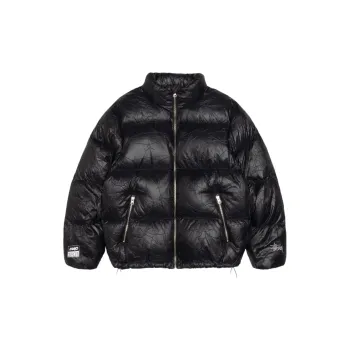 Stussy Down Puffer Parachute Ripstop Light Blue S - POIZON