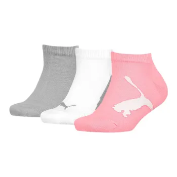 PUMA Kids' BWT Sneaker - Trainer Socks 3 Pack Ankle Socks Kids' 3 Pack