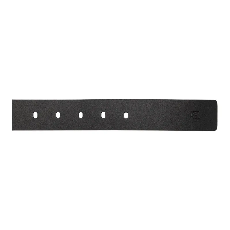 CALVIN KLEIN Cow Leather Belts Men's Space Black/Earth Brown 3.5CM-3