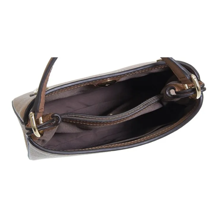 Furla Leather Shoulder Bag, Crossbody Bag, Handbag Women's Caramel-4