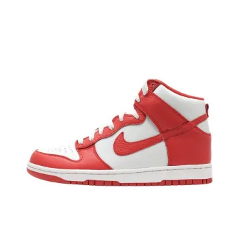 Nike Dunk High Sail Action Red