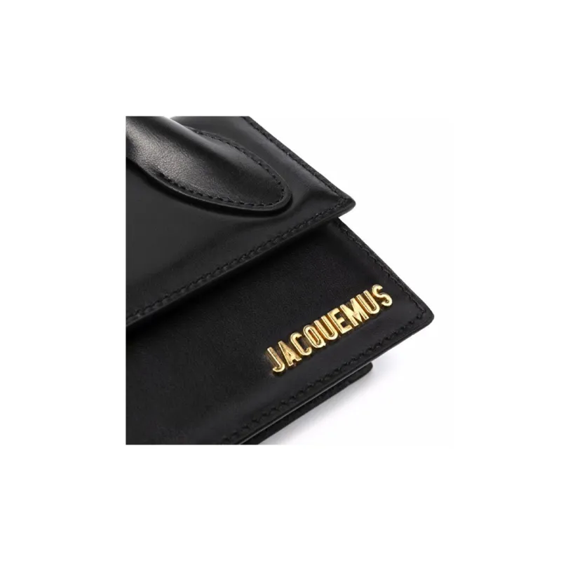 Jacquemus Leather Clutch Women's Black-2