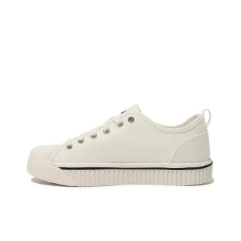 FILA Center Court G V3 Abrasion Resistant Breathable Low Top Canvas Shoes Unisex Beige Korean Style