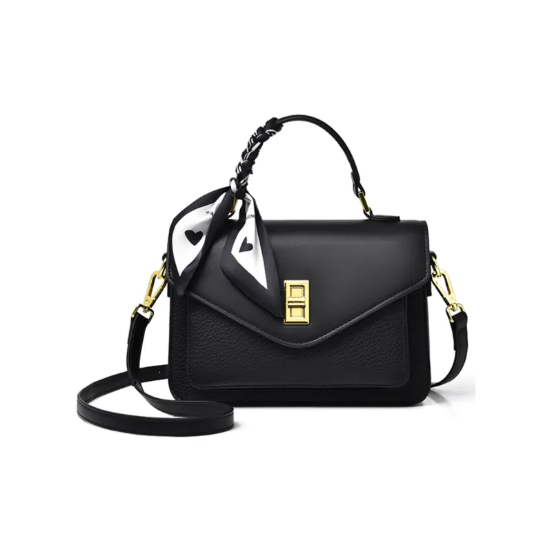 Versman PU Handbags Crossbody Bags Large Size Women's Beige & Khaki/Classic Black-0