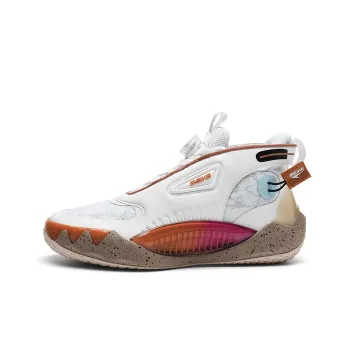 MEIKE Shark Tooth Cushioning Anti-Slip And Wear-Resistant Coverage Lightweight High-Top Basketball Shoes Unisex