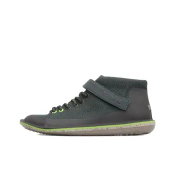 CAMPER High Top Casual Shoes Women's Black Green