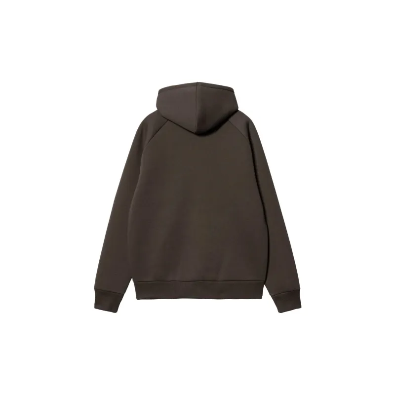 Carhartt WIP Car-Lux Hooded Jacket Jackets Coats Men's Brown-1