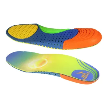 HAPENSS Soft Moisture-Wicking Breathable Odor-Resistant Comfortable Antibacterial Healthy Insoles Men's