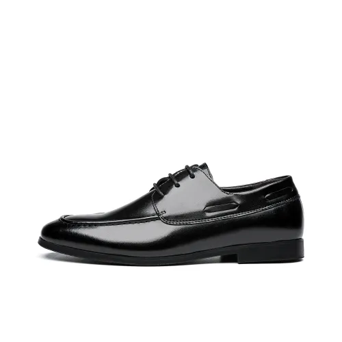 CHINT Dress Shoes Men Low-Top Black