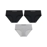 3 Pack (Black-Black-Gray)