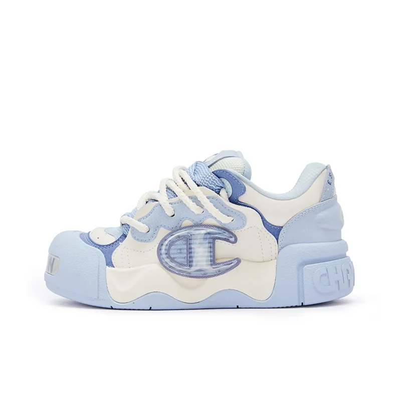 Champion AutoSkate V1 Low Top Skateboard Shoes Women's Light Blue-0