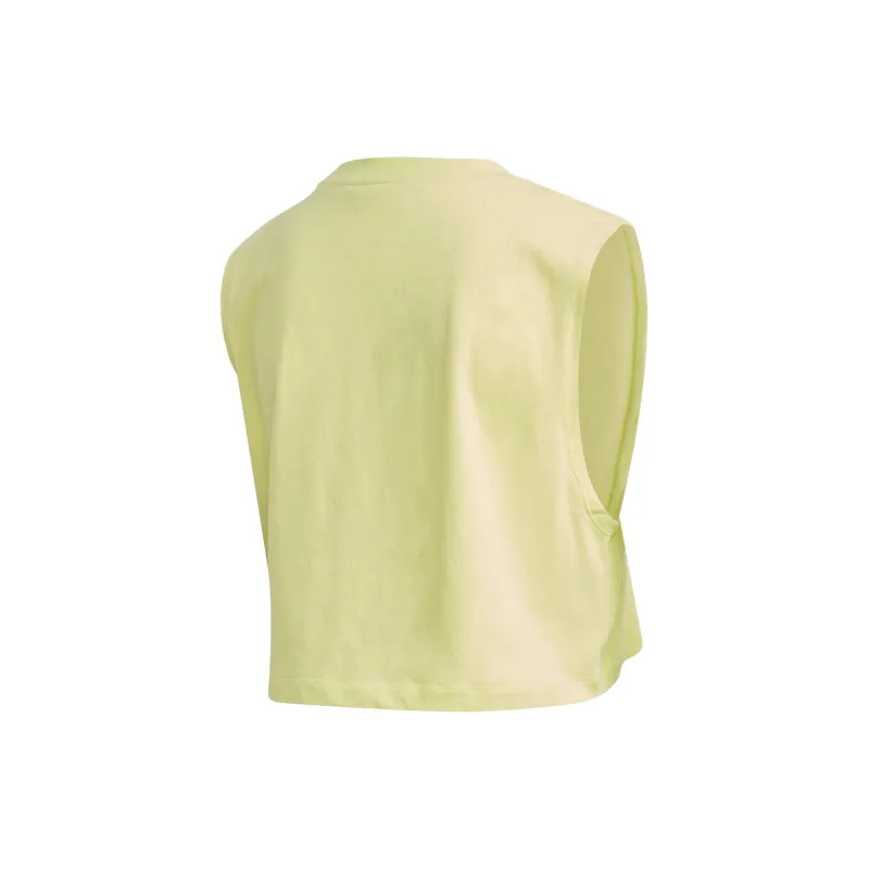 Adidas Tank Tops Women's Yellow-1