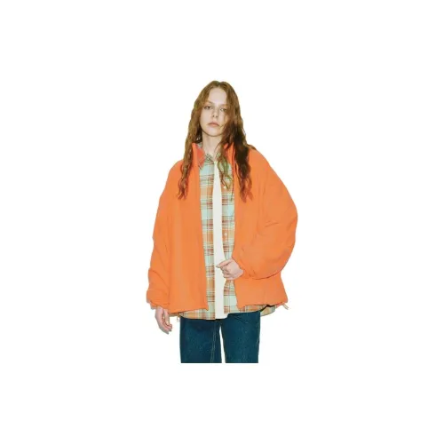 URBAN REVIVO Jackets Women's Bright Orange