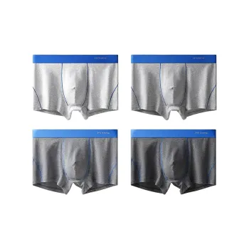 H YXIANG Underpants Men's 4 Pack