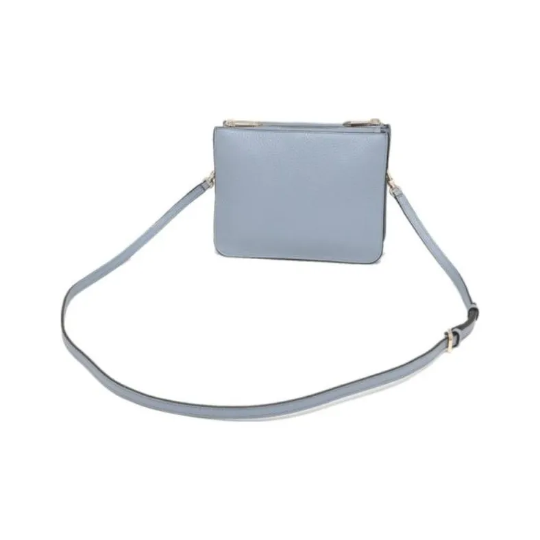 Furla Luna Leather Crossbody Bag Shoulder Bag Women's Blue-4