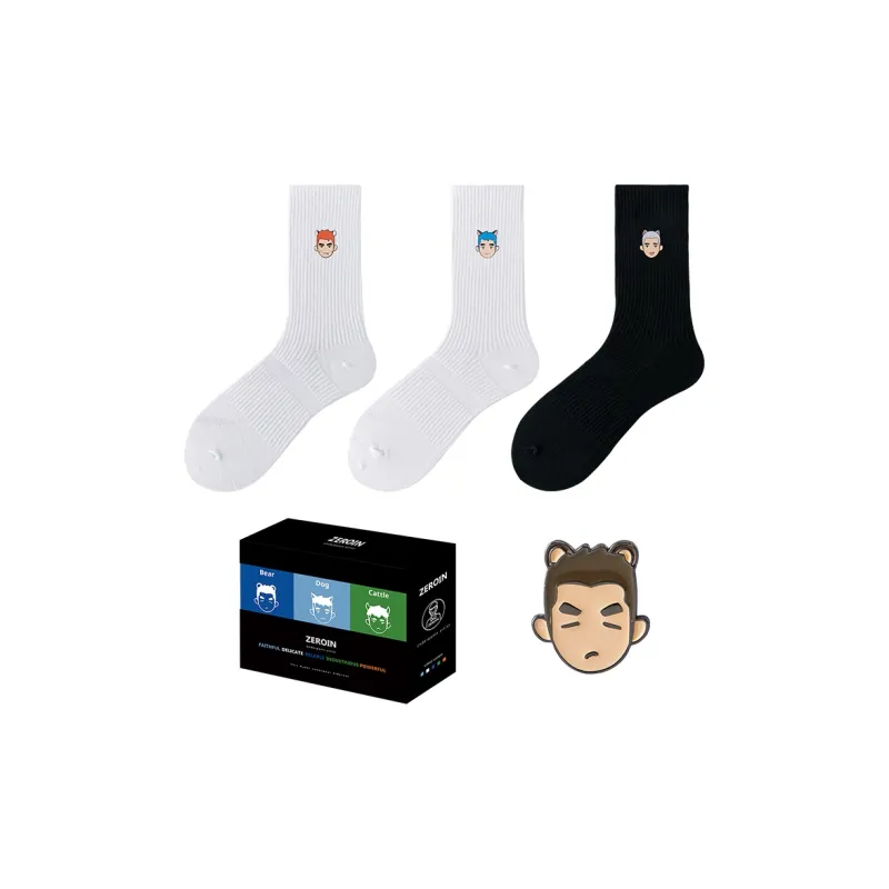 ZEROIN Men Mid Calf Socks-20