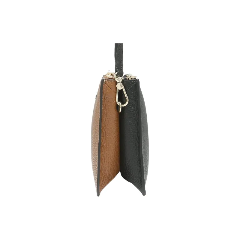 Furla Luna Leather Crossbody Bag Shoulder Bag Women's Brown-2