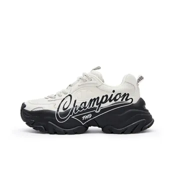 Champion Low Top Chunky Sneakers Women's Black White