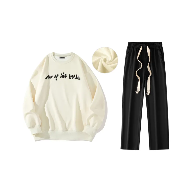 B.X Sweatshirt Sets Unisex-25