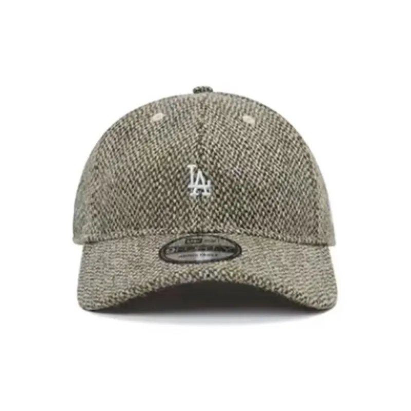 New Era Woolen Baseball Caps Unisex Gray-1