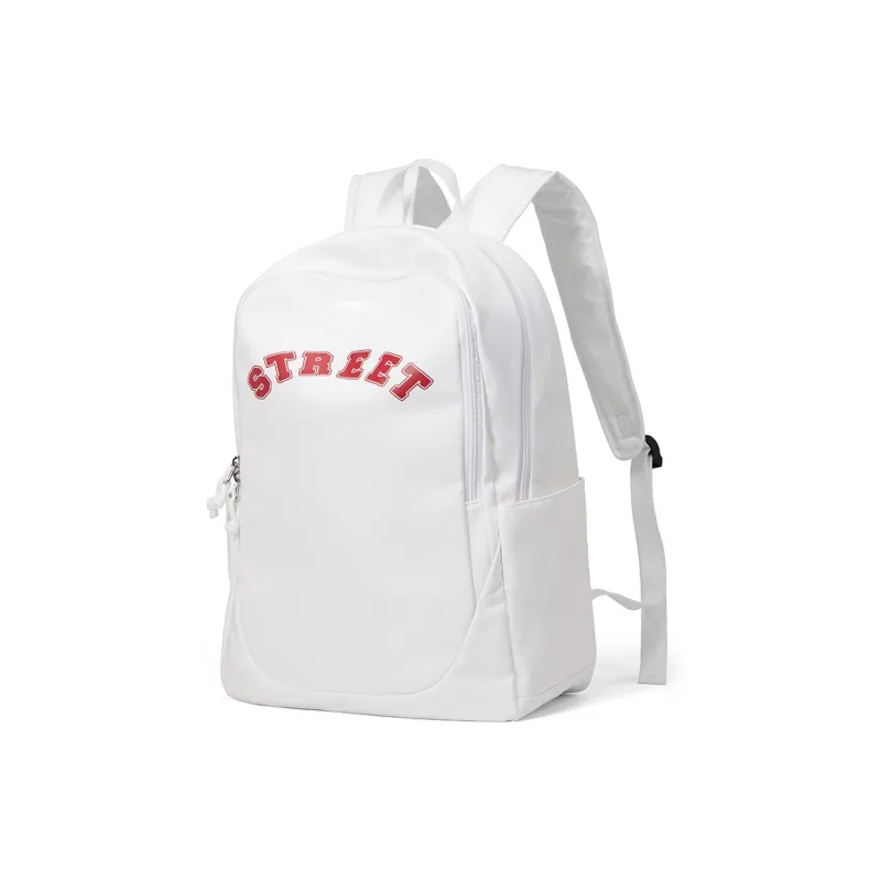 RIOREX Fabric Backpack Laptop Bags Unisex Black/Blue/Red-17