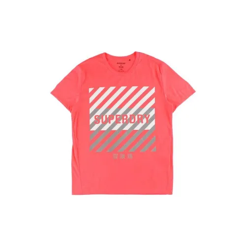 SUPERDRY T-Shirts Men Red