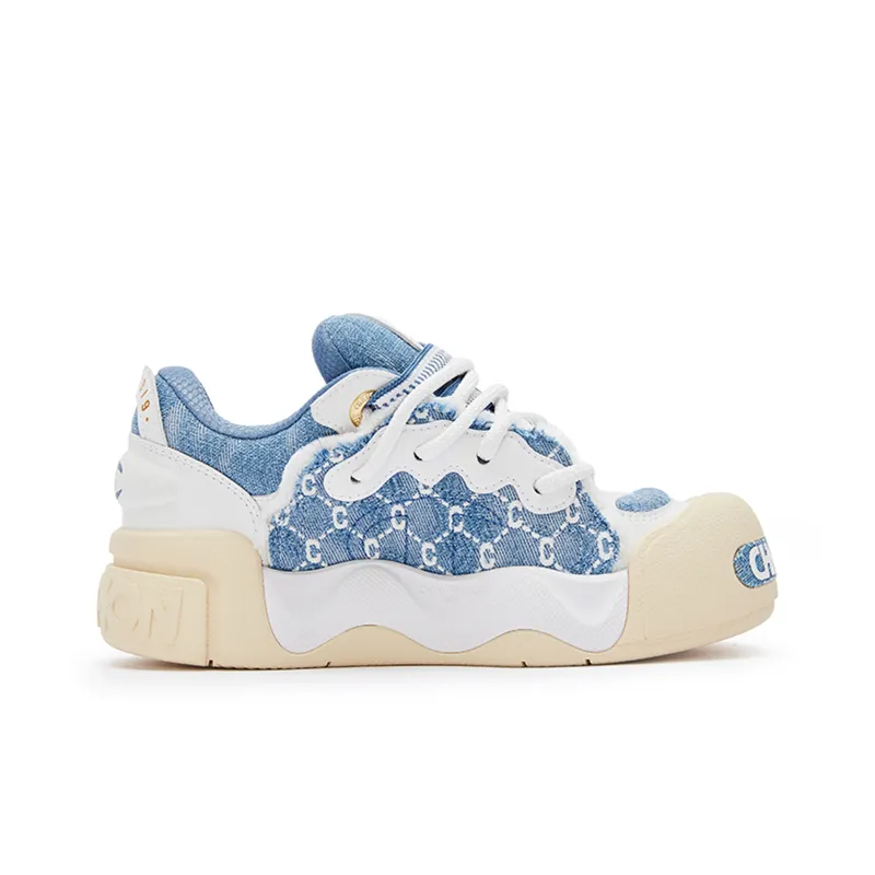 Champion AutoSkate V1 Low Top Skateboard Shoes Women's Blue-1