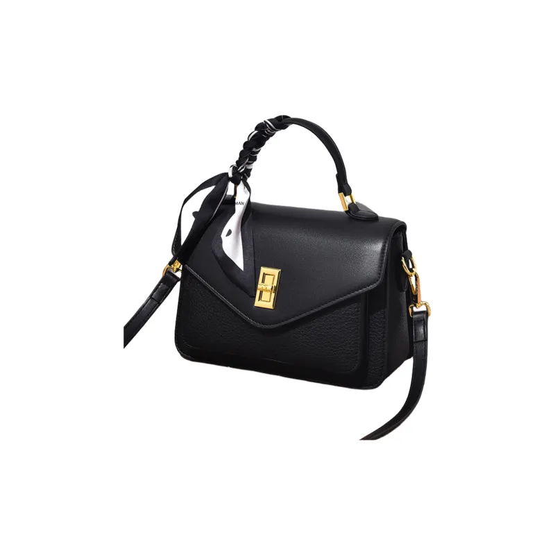 Versman PU Handbags Crossbody Bags Large Size Women's Beige & Khaki/Classic Black-3