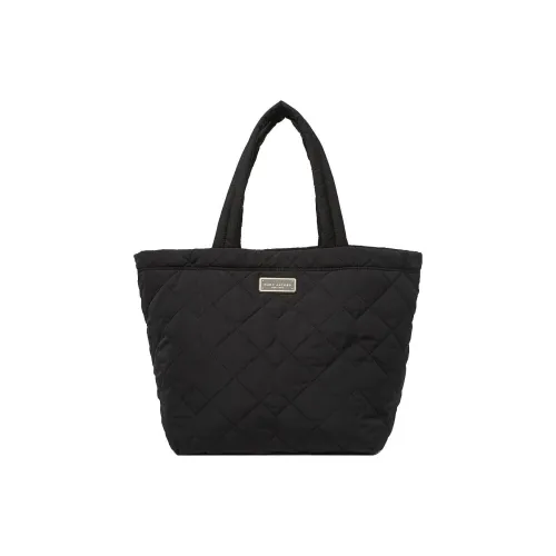MARC JACOBS Polyester duffle tote Bag Shopping Bag Handbag Large Size Unisex Black