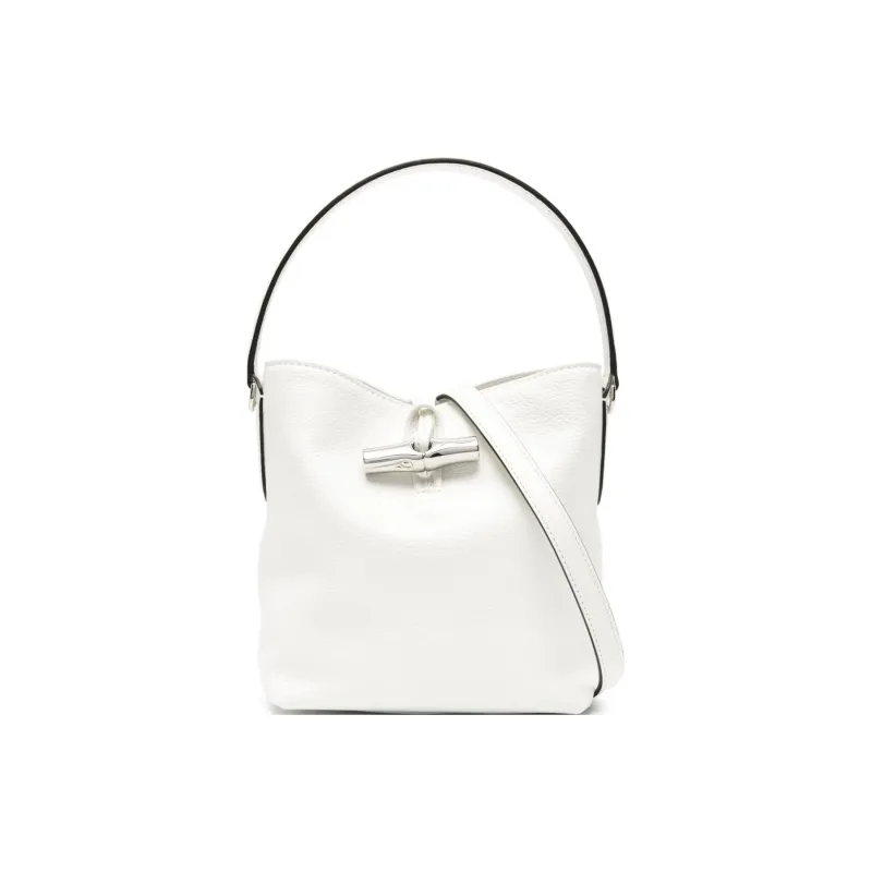 LONGCHAMP Mini Roseau Essential Leather Bucket Bag-0