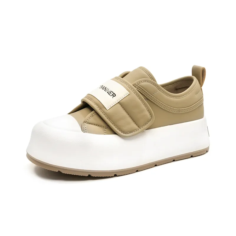 C°BANNER Hook-and-Loop Low-Top Casual Shoes Women's-51
