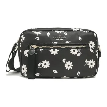 Kate Spade Chelsea Nylon Camera Bags Shoulder Bags Unisex Black Multicolor