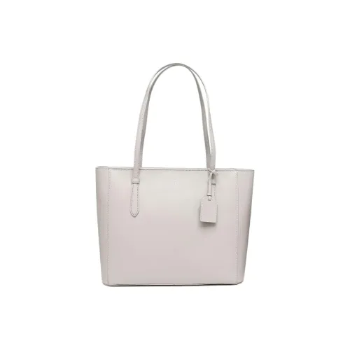 Kate Spade PVC Tote Bag Shopping Bag Handbag Women's Platinum Gray