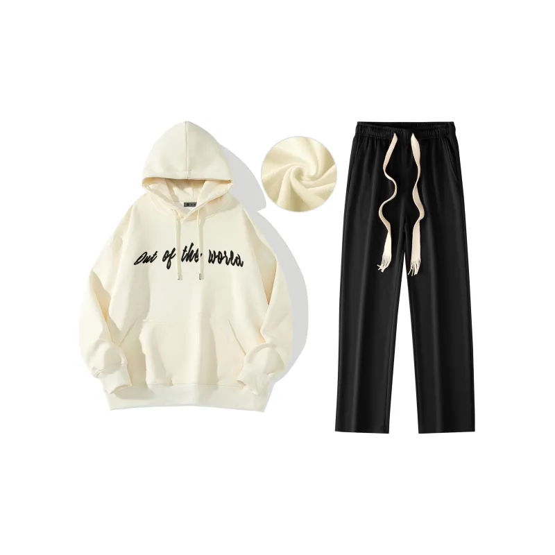 B.X Sweatshirt Sets Unisex-19