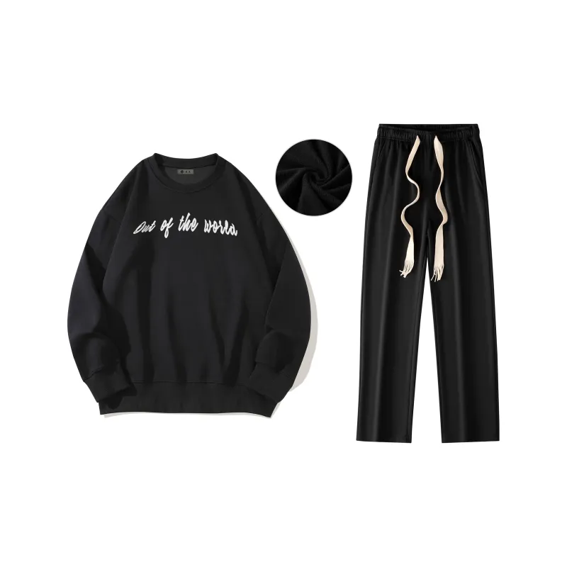 B.X Sweatshirt Sets Unisex-21