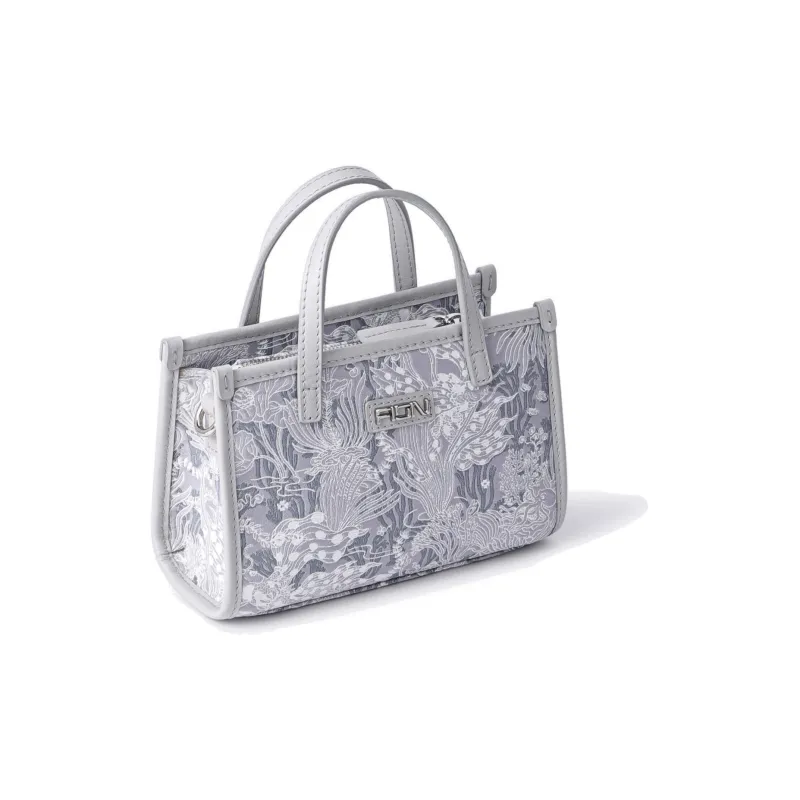 FION Fabric Classic Tote Bag, Shopping Bag, Crossbody Bag Women's Multicolor-5
