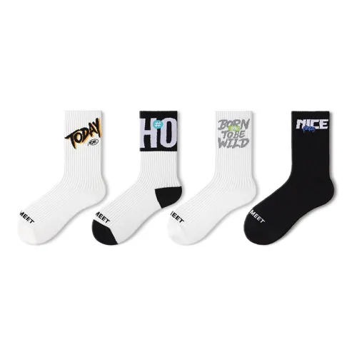 Primeet Men Mid-Calf Socks