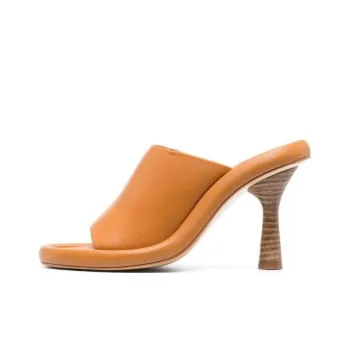 Paloma Barceló Open-toe Leather Mules
