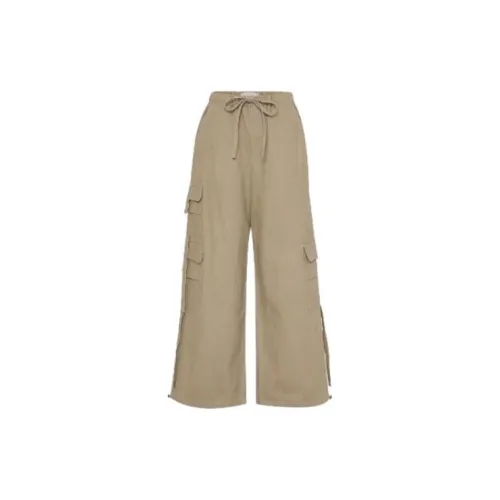 URBAN REVIVO Cargo Pants Women's Khaki